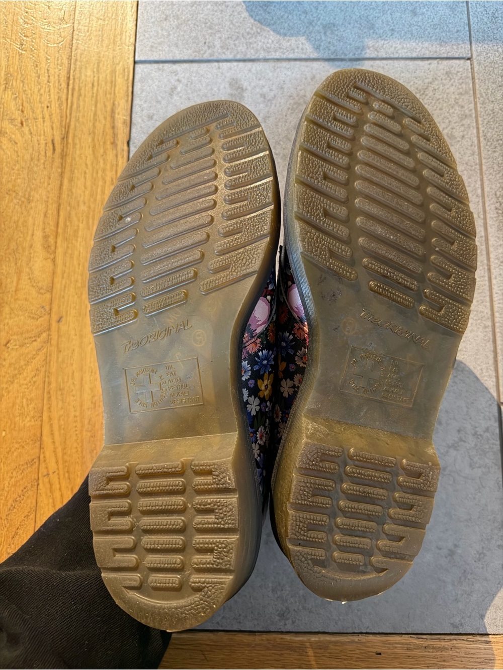 Dr. Martens 1461 Wanderlust Floral Oxford Shoes - Picture 3 of 6